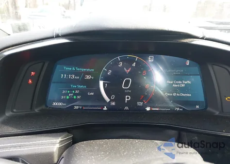 2021 Chevrolet Corvette Stingray Rwd 2Lt from USA, damaged, VIN 1G1YB3D42M5110660